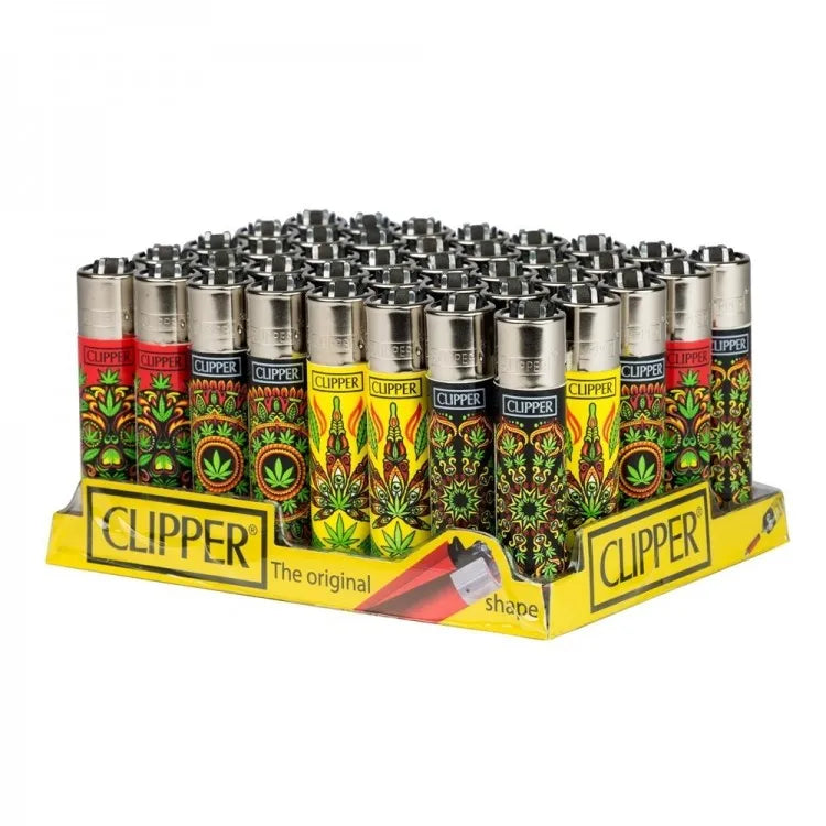 Clipper Lighters - Weed Series (48pcs)