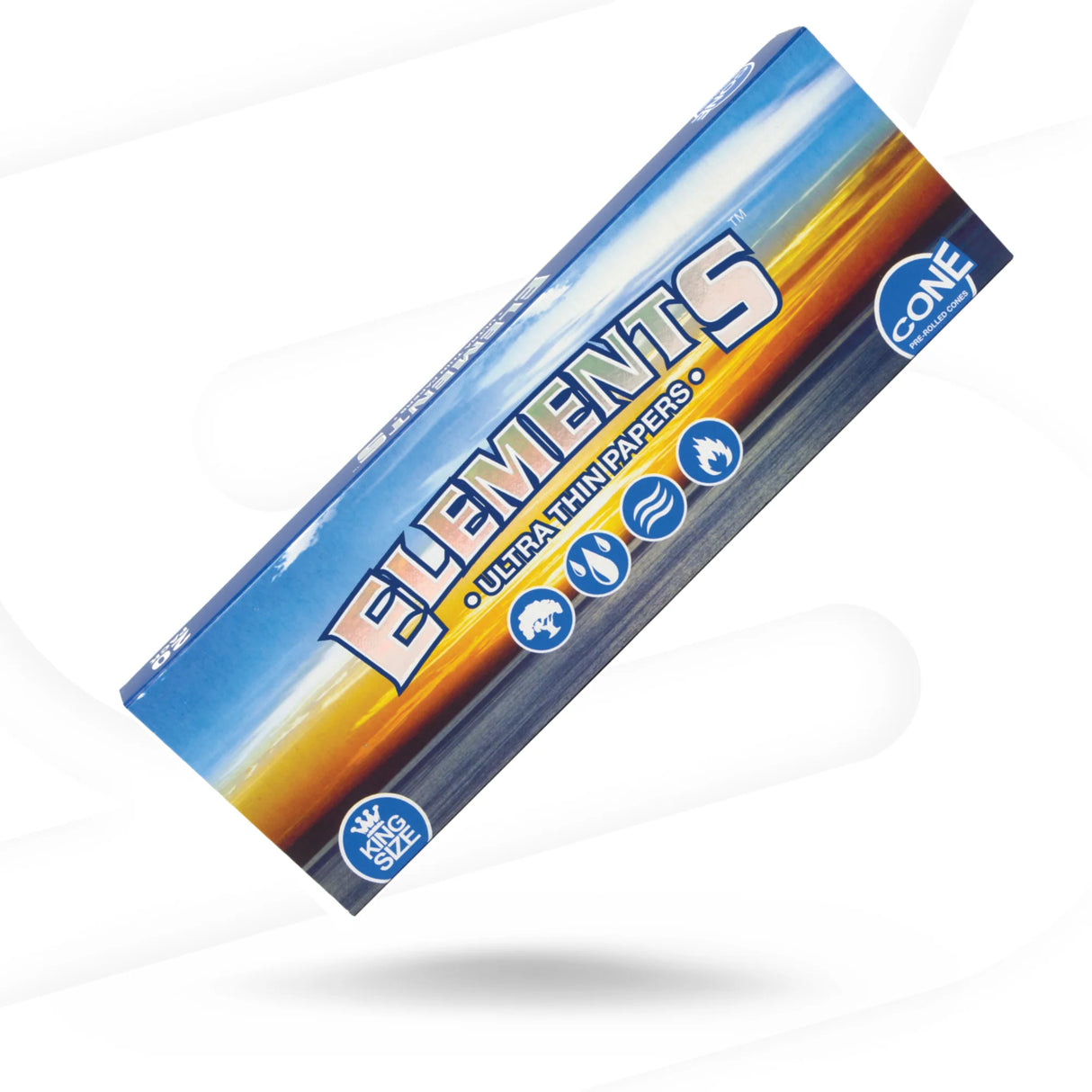 Elements - King Size Classic Pre-Roll Blanco Cones (20ct)(12 packs)
