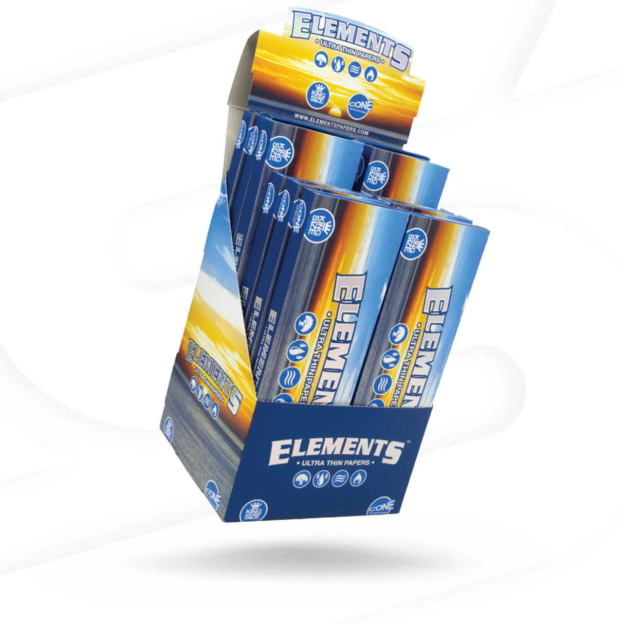 Elements - King Size Classic Pre-Roll Blanco Cones (20ct)(12 packs)