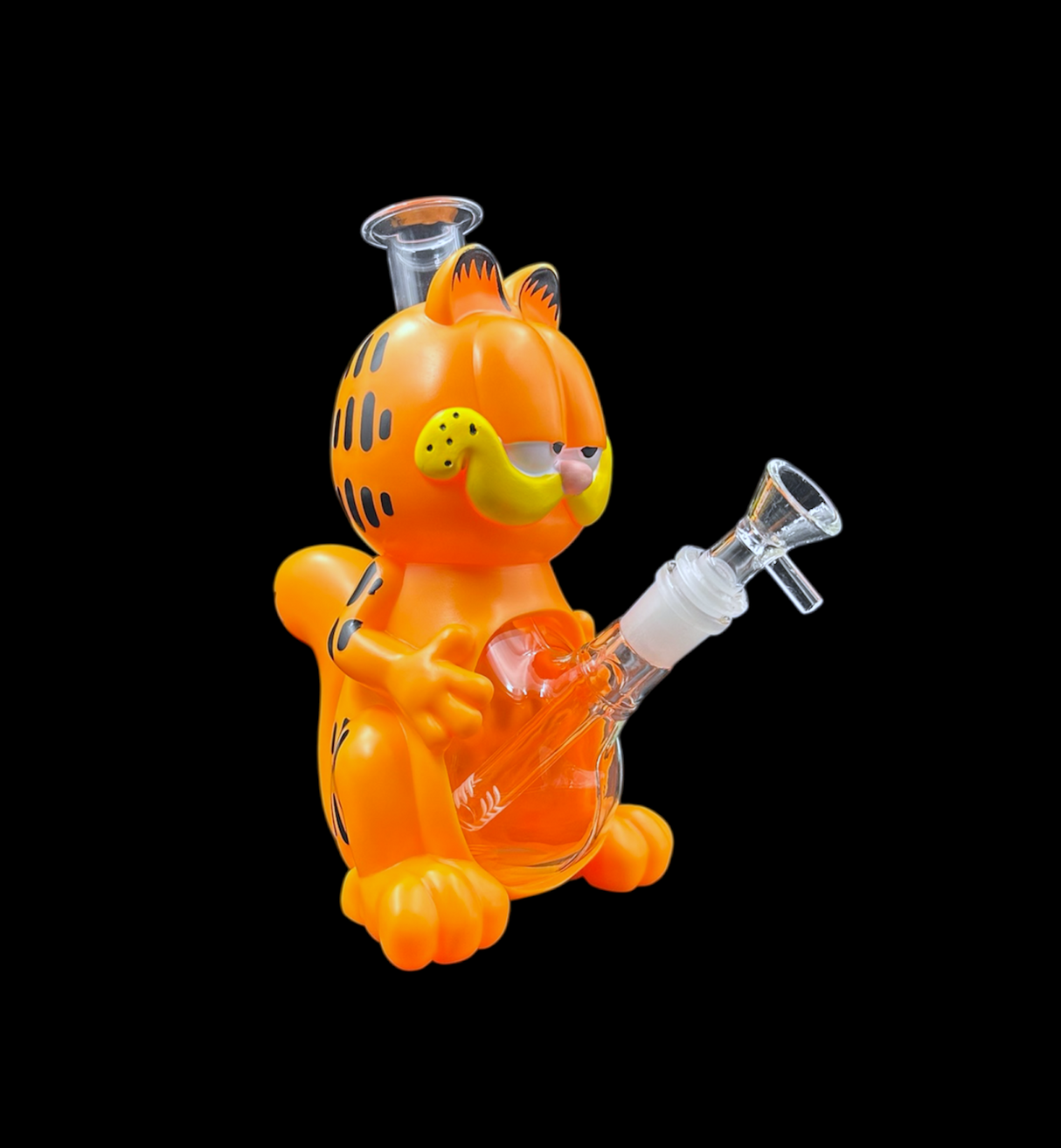Glass Water Pipe - Fat Cat (8.5")