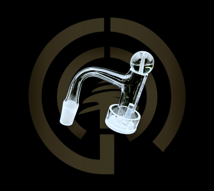 Space King Quartz Bangers - Fully Fused White Bottom (14mm)