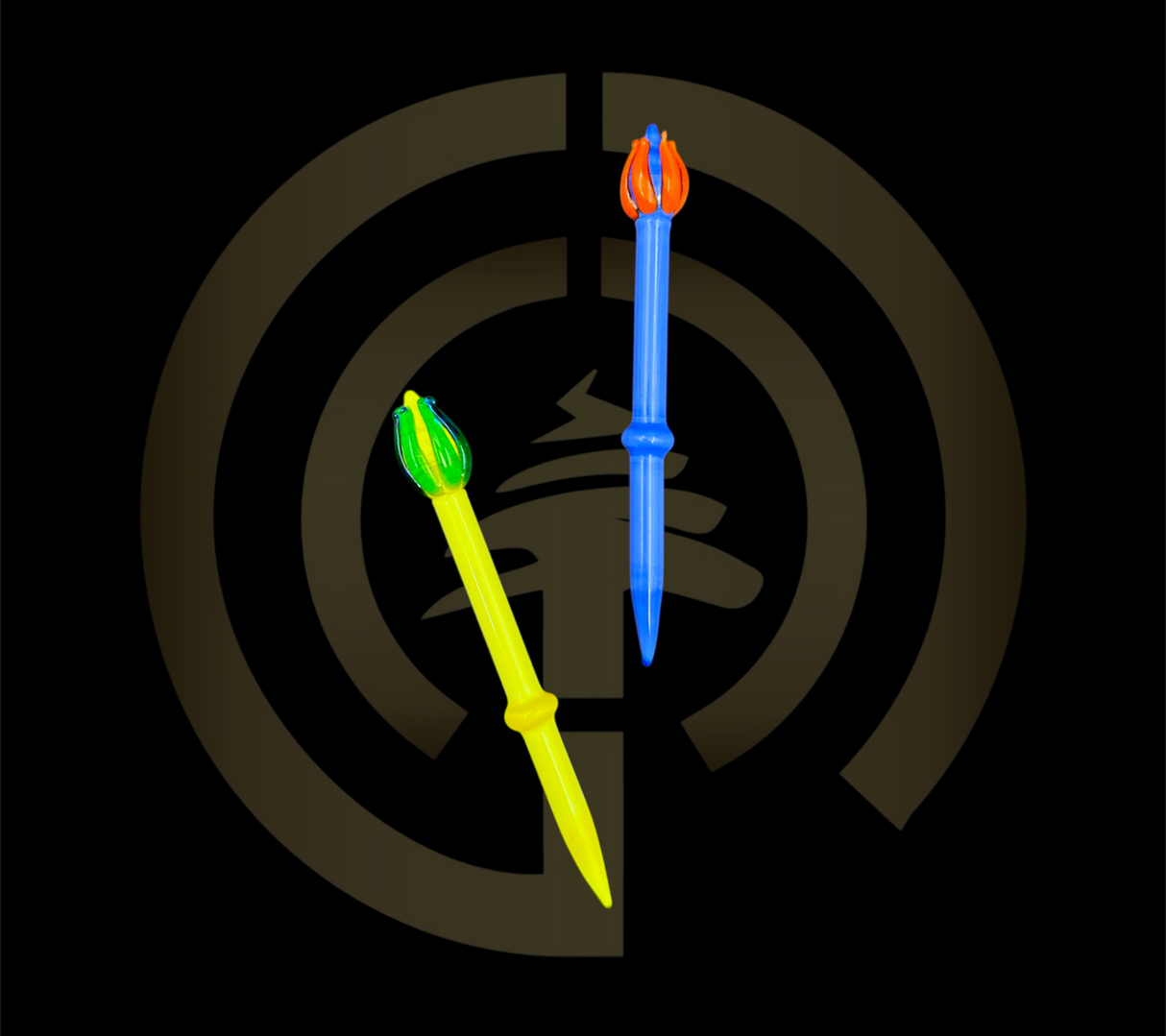 Glass Dab Tool - Flower Cone (5")