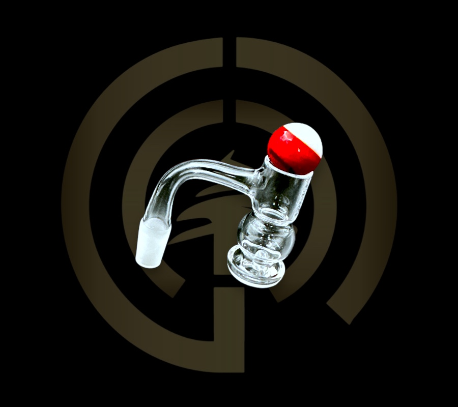 Space King Quartz Bangers - Fully Fused Round Belly Terp Slurper (14mm)