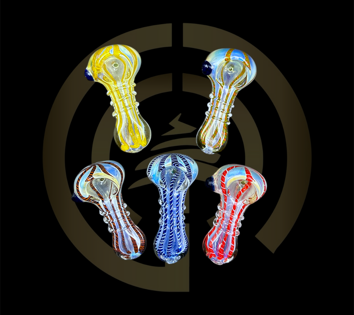 Glass Hand Pipe - 103A (3.5")