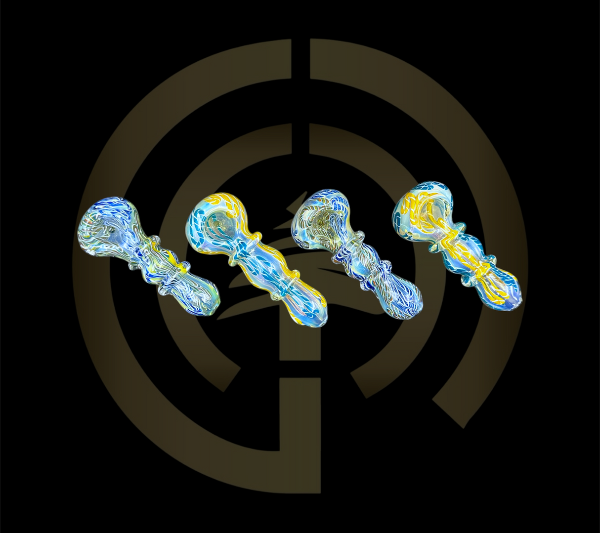 Glass Hand Pipe - 163 (4")