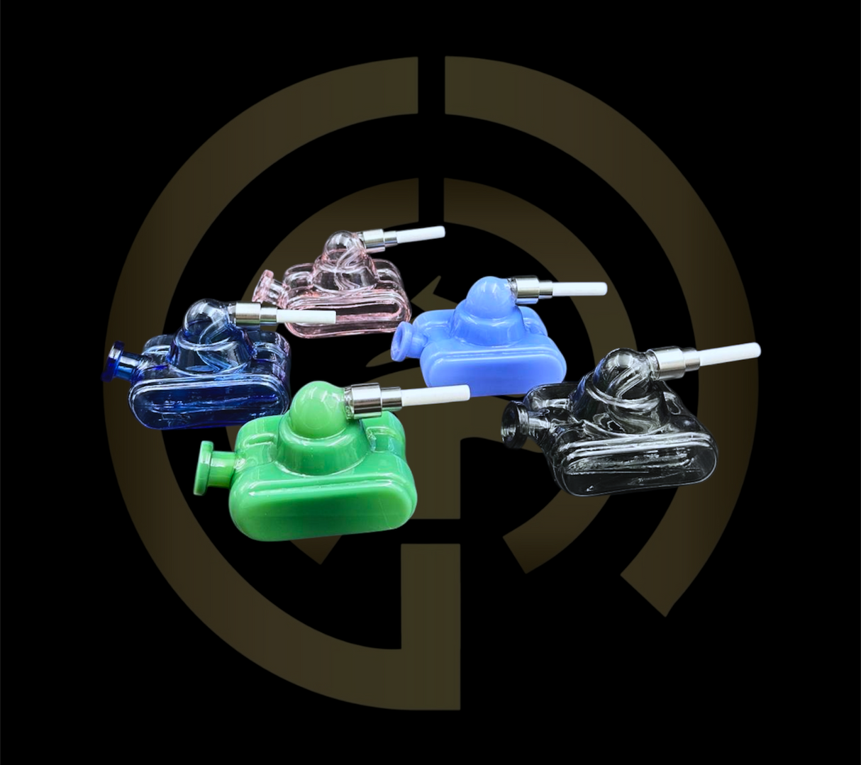 Glass Nectar Collector - Tank (7")