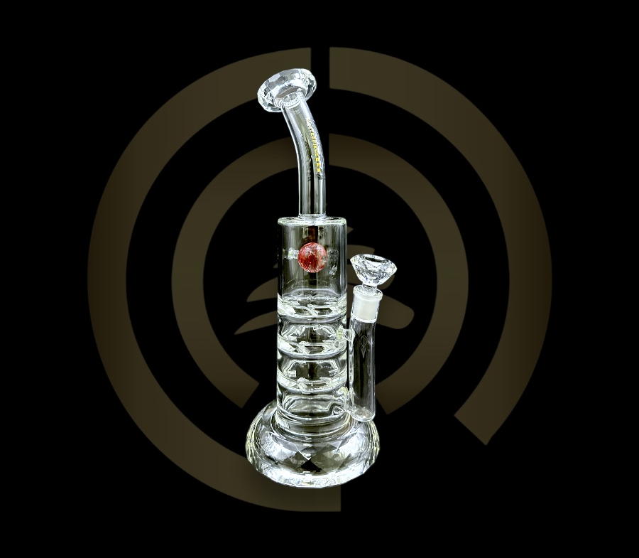 Rain City Glass - Diamond 3X Spin (13.5")