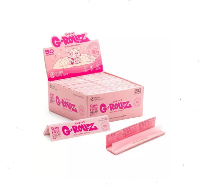 G Rollz Papers - Pink Papers (King Size Slim)