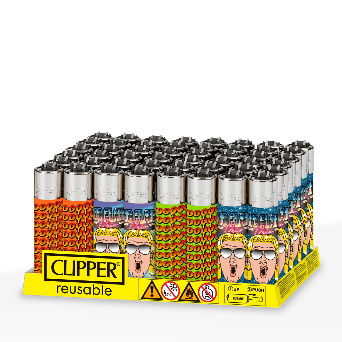 Clipper Lighters - Ric Flair Series #1 (48pcs)