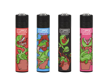 Clipper Lighters - Evil Plant + 5 Free (53pcs)