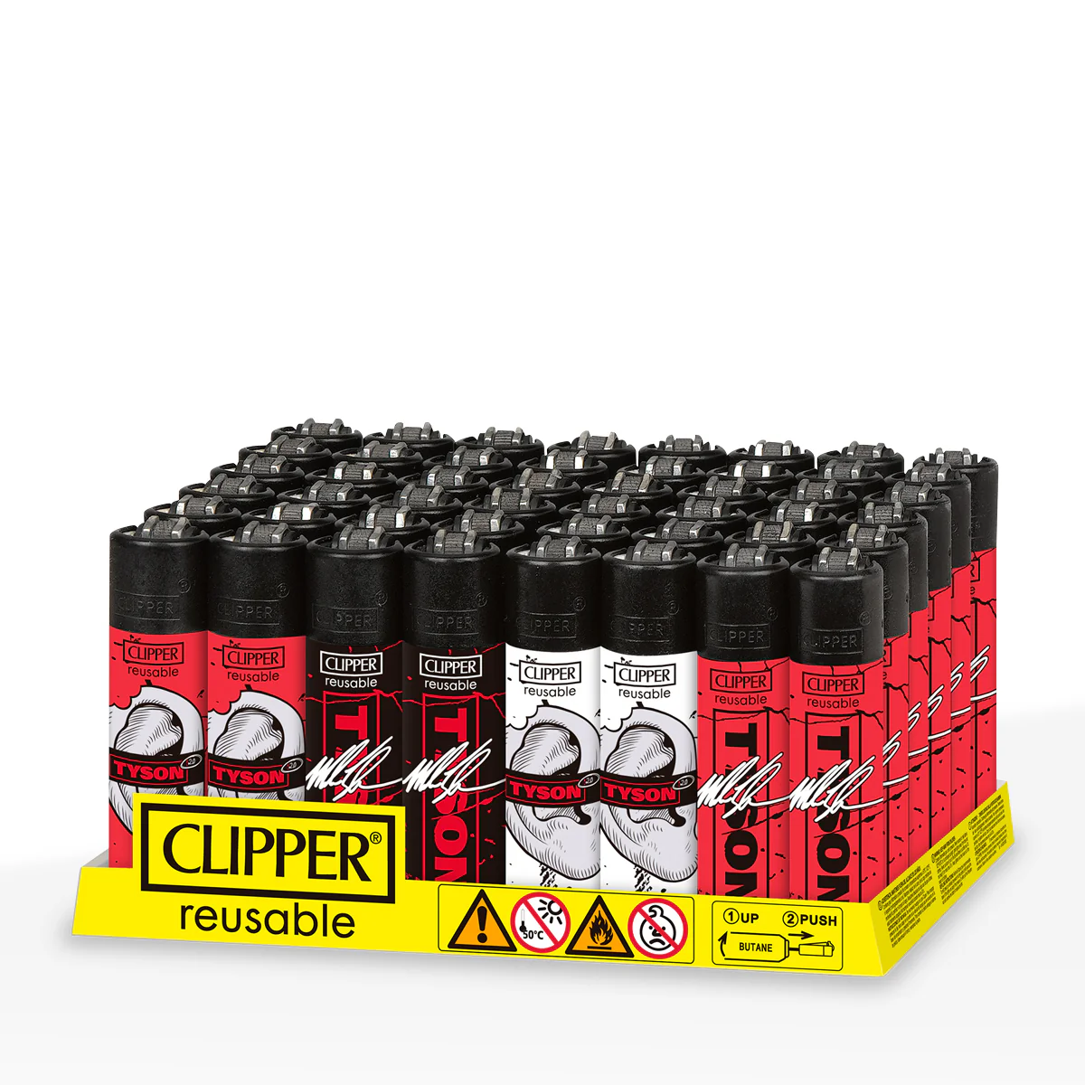 Clipper Lighters - Tyson Series #1: The Ears (48pcs)