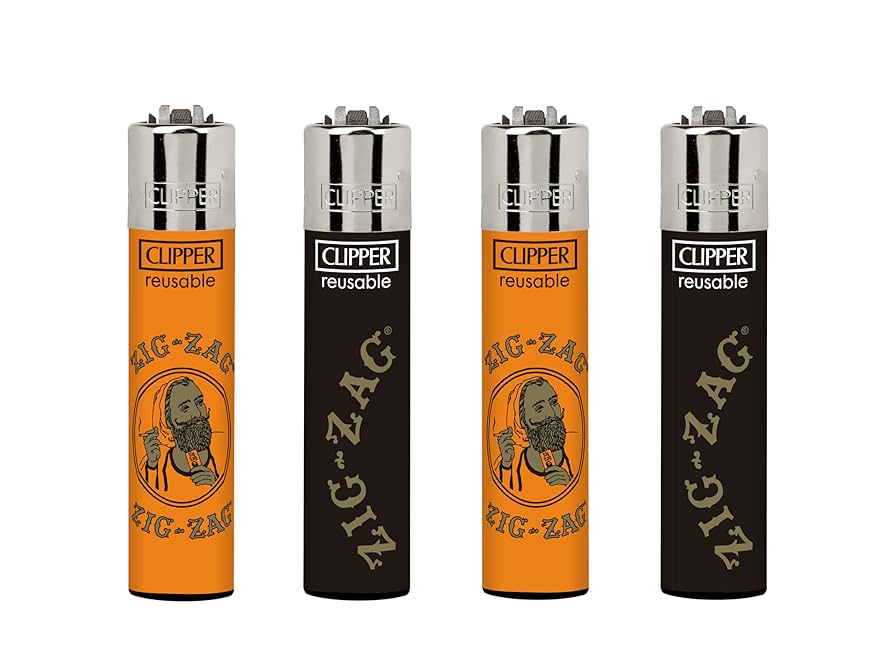 Clipper Lighters - Zig Zag #1 (48pcs)