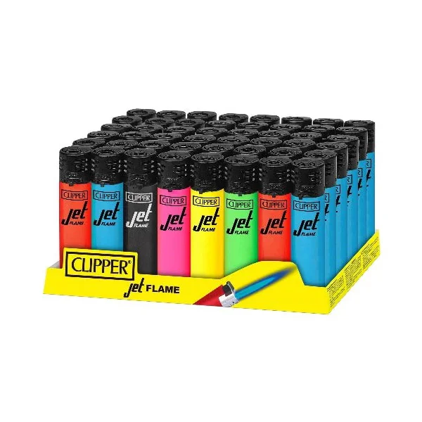 Clipper Jet Torch - Solid Fluo (48pcs)