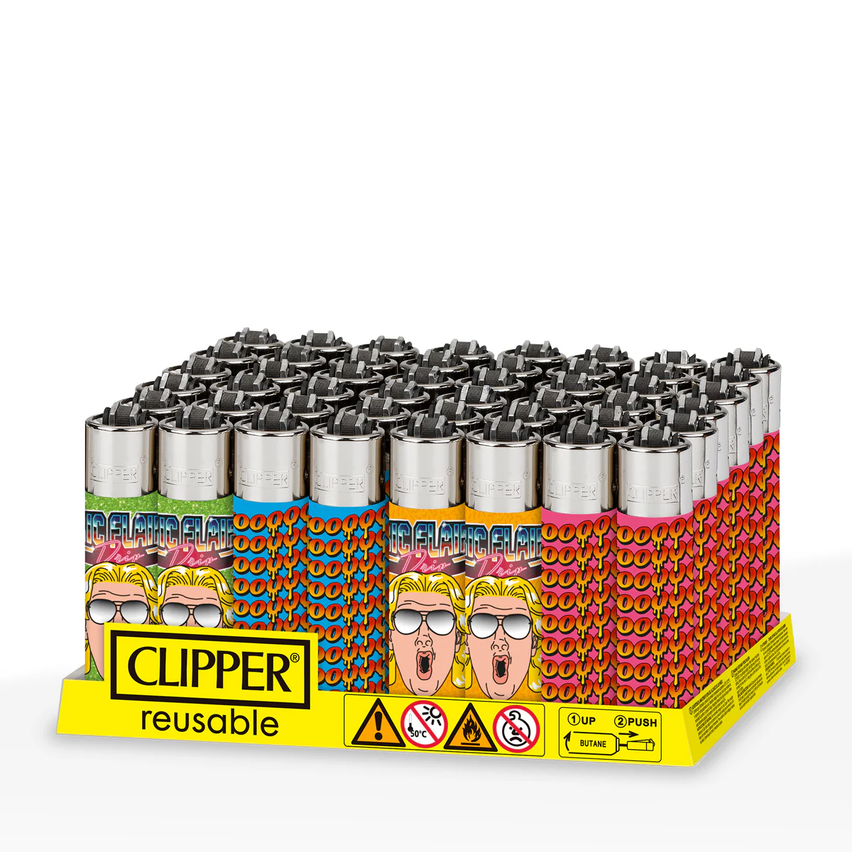 Clipper Lighters - Ric Flair Series #2 (48pcs)