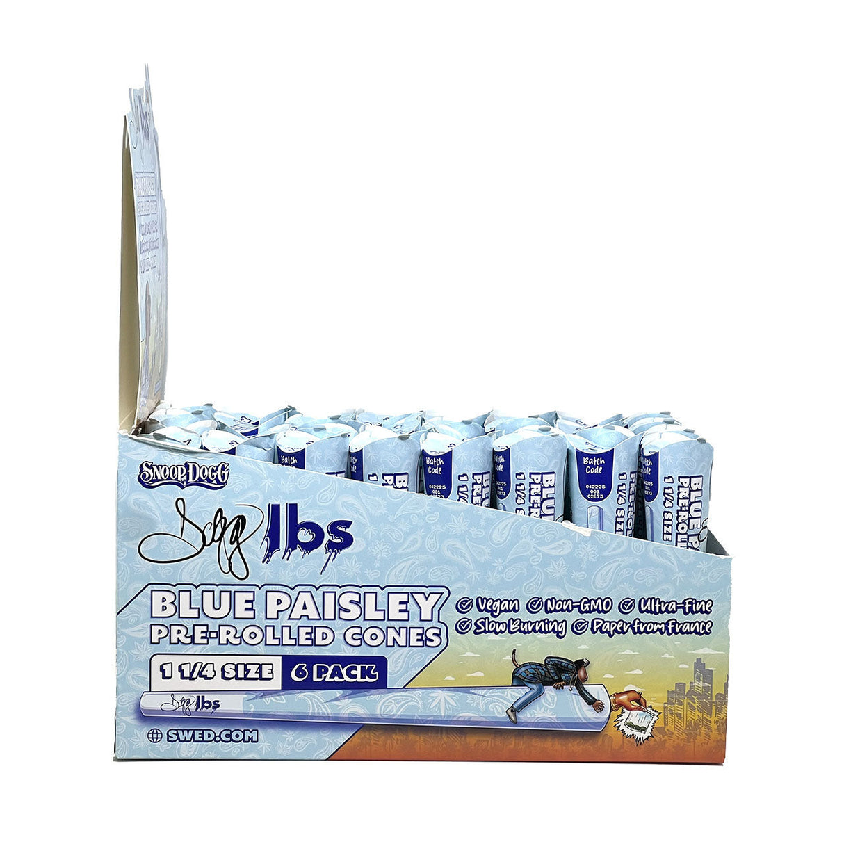 Dogg Lbs - 1 1/4 Classic Pre-Roll Cone (6ct)