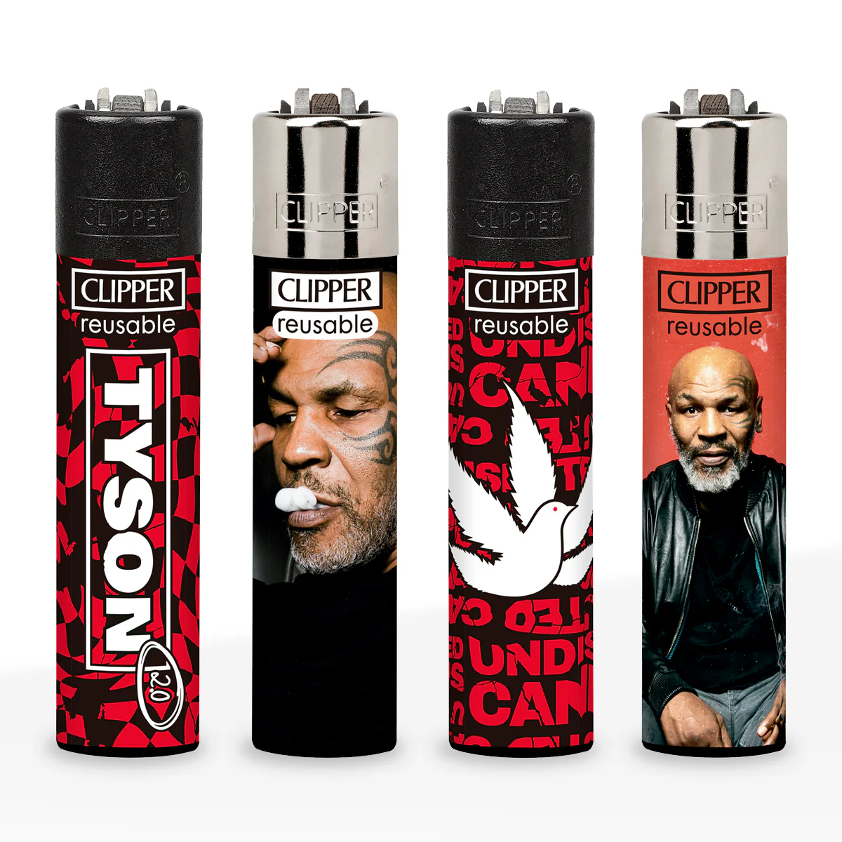 Clipper Lighters - Tyson Series #4: Image (48pcs)