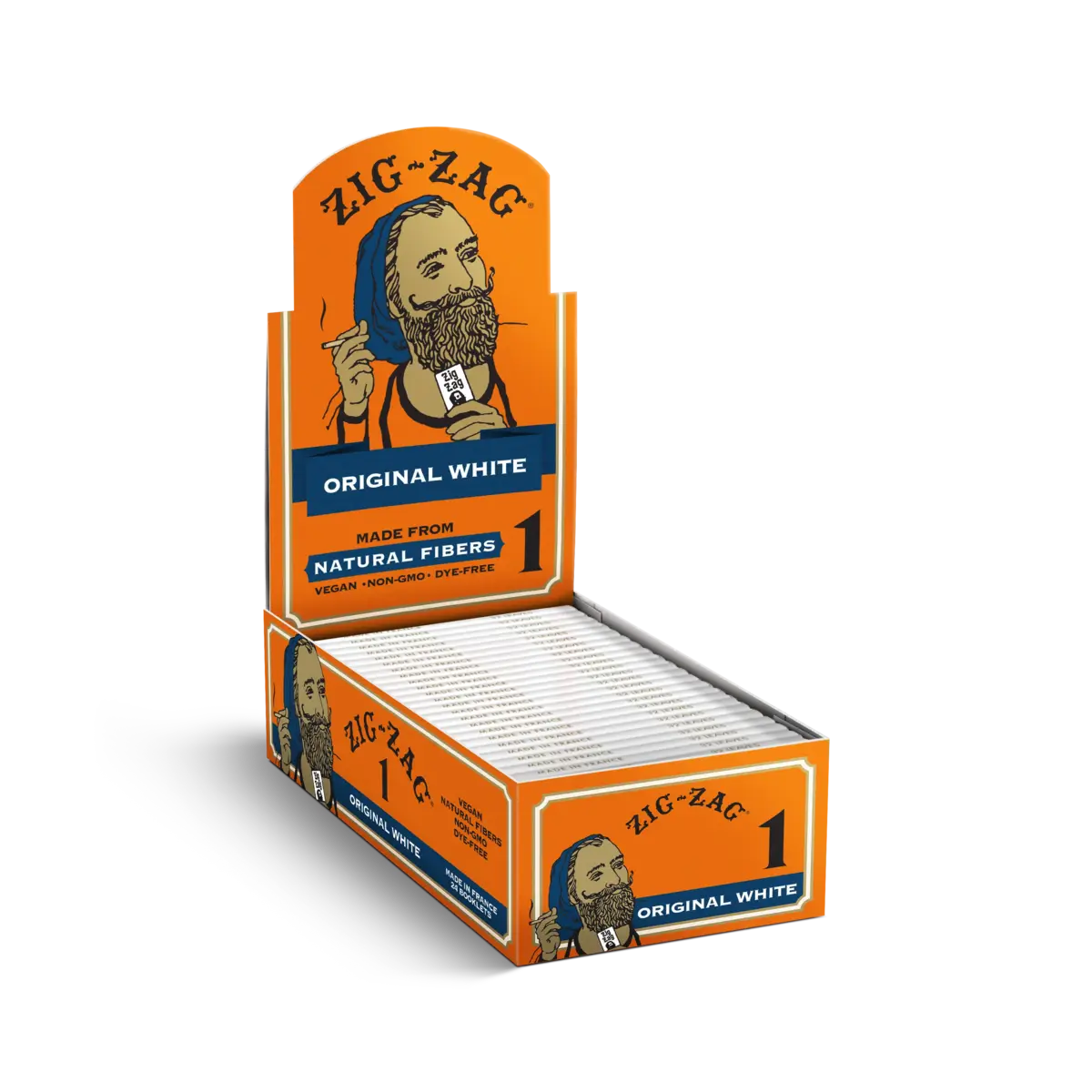 Zig Zag - Original White Papers (24 Pack)