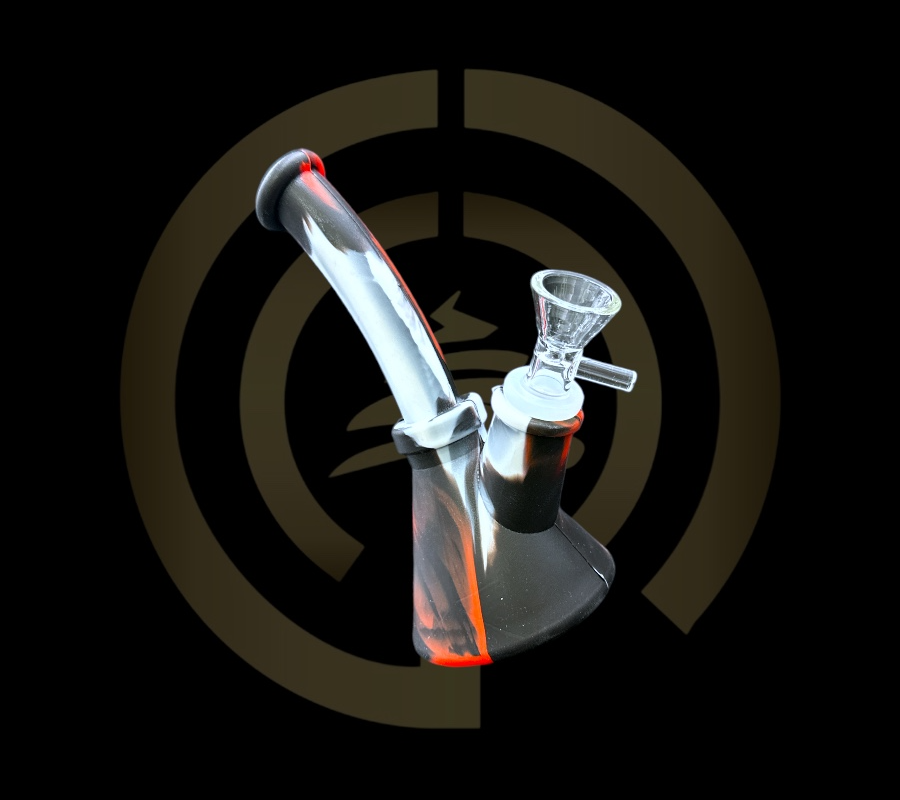 Silicone Water Pipe - Lab Beaker (6.5")