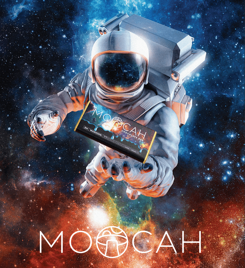 Moocah Milk Chocolate Bars (Box of 12)