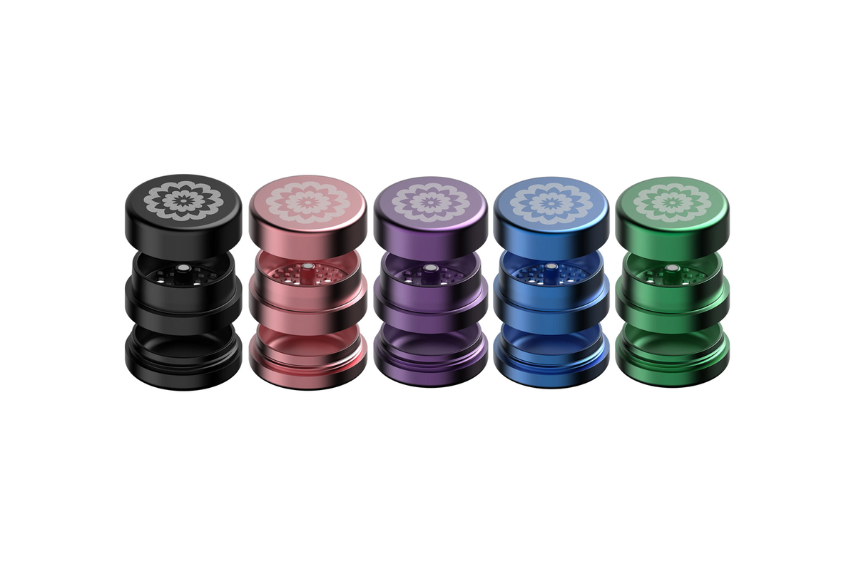 Flower Mill Grinder - Next Generation Standard (2.5")(63mm)