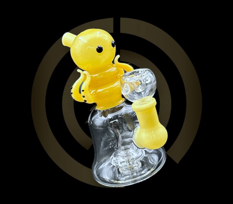 Mini Water Pipe - Octopus Showerhead (6")