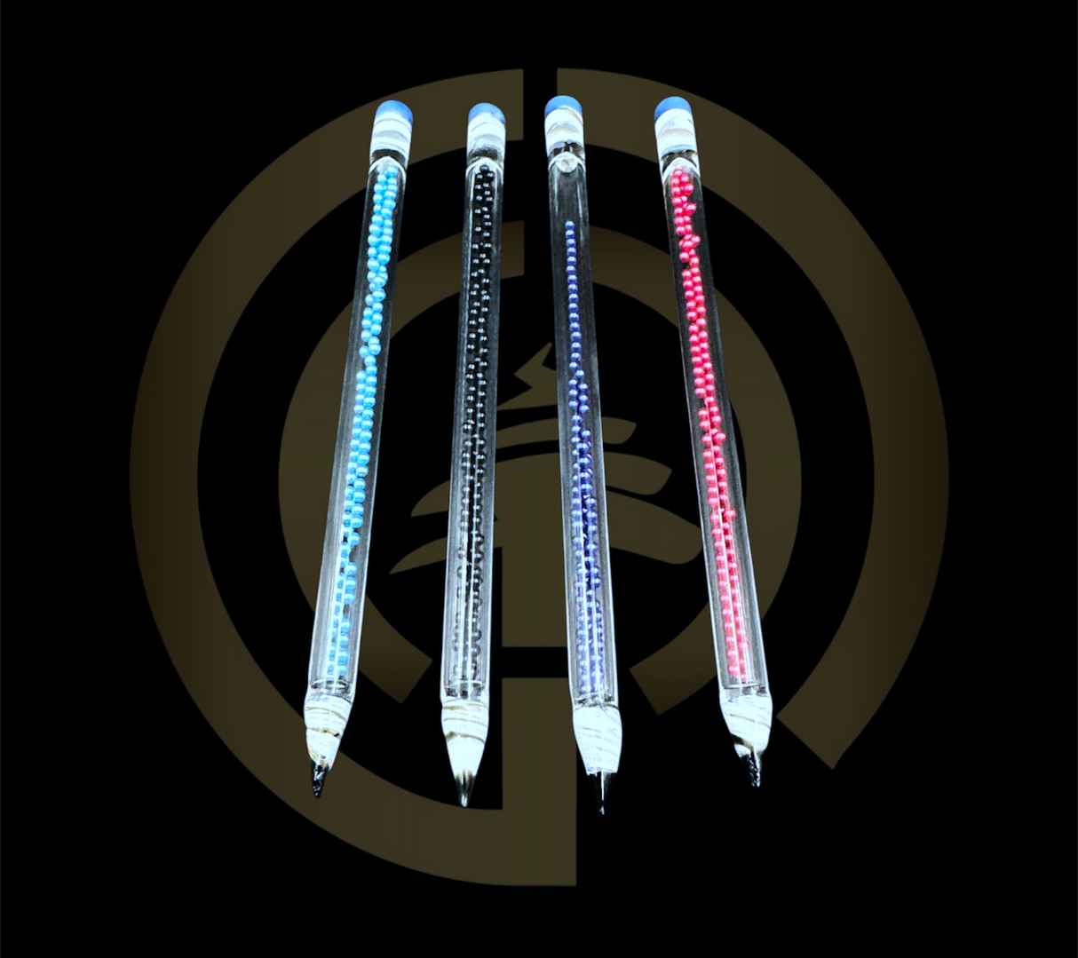 Glass Dab Tool - Pencil w/ Ball Core (6")