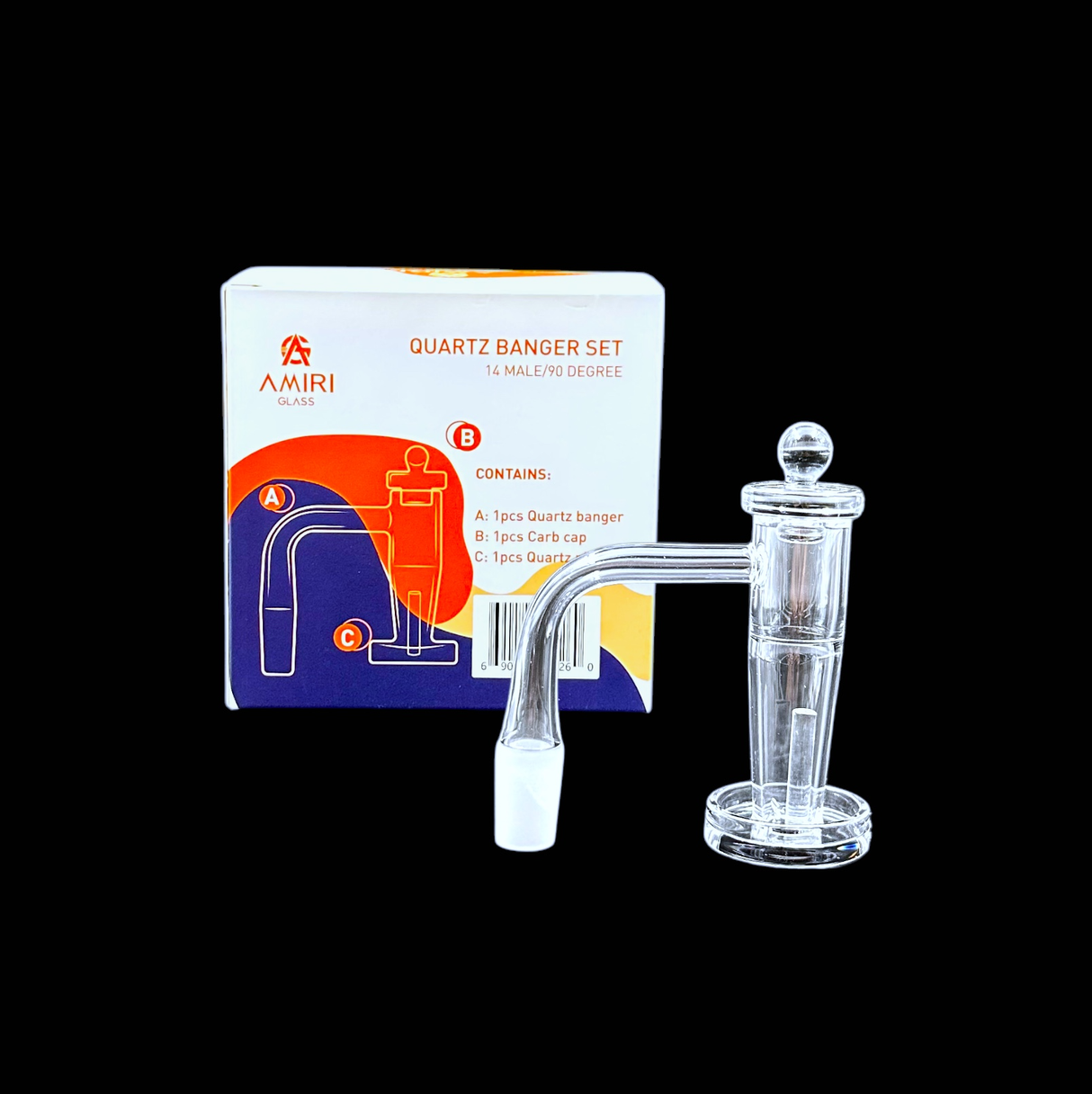 Amiri Glass Quartz Bangers - Style 11