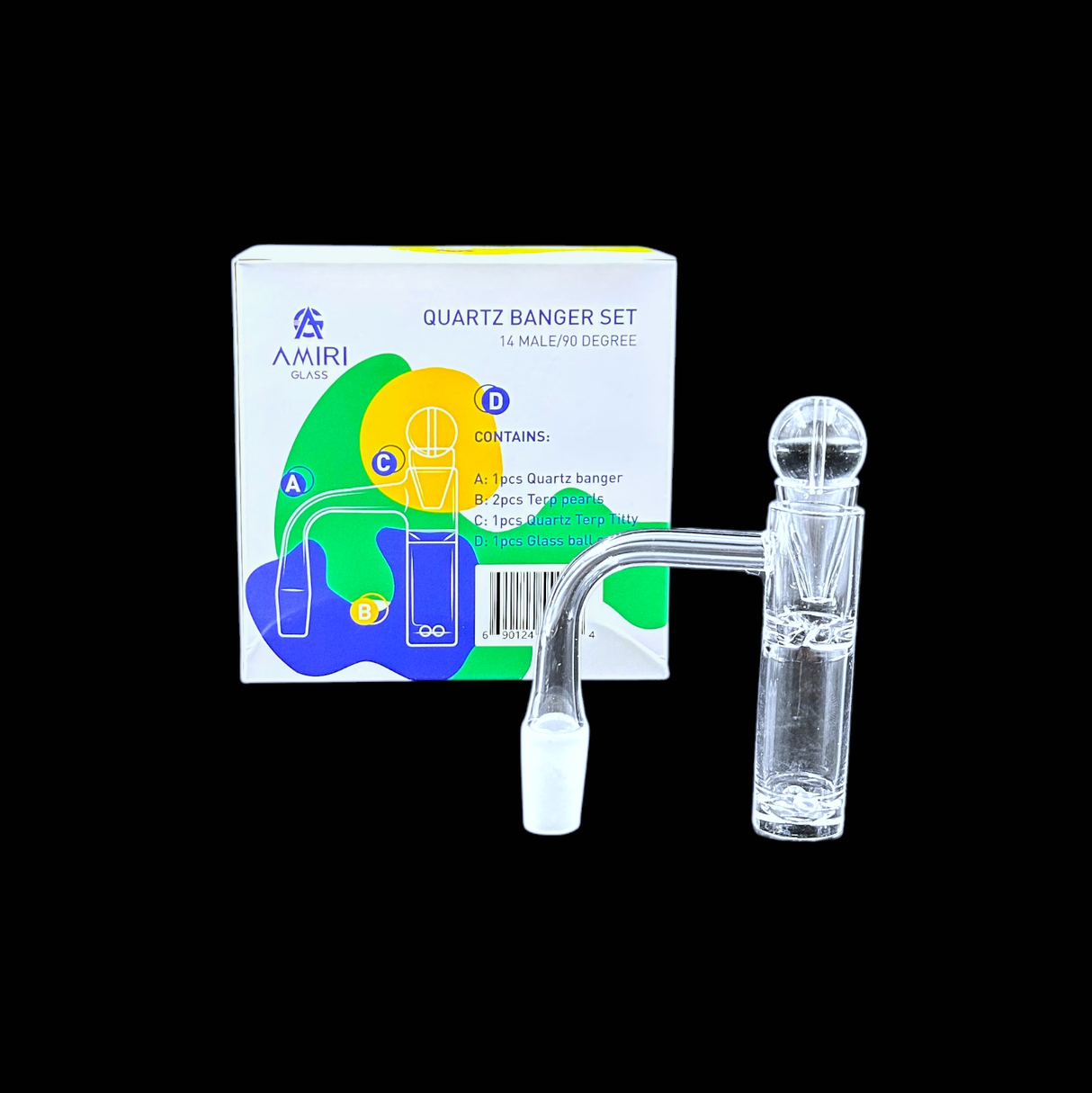 Amiri Glass Quartz Bangers - Style 8