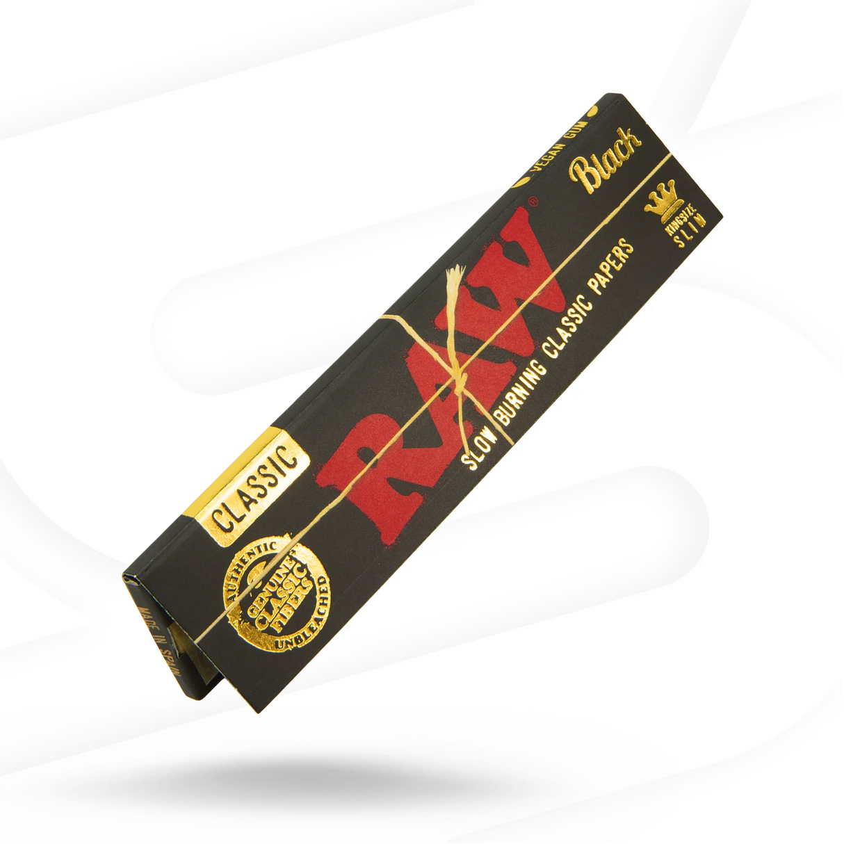 RAW - Black King Size Slim Papers (50pk)