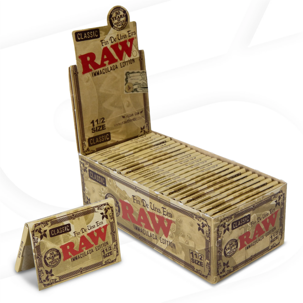 RAW - Limited Edition Macu Classic Papers (1 1/2)(24pk)