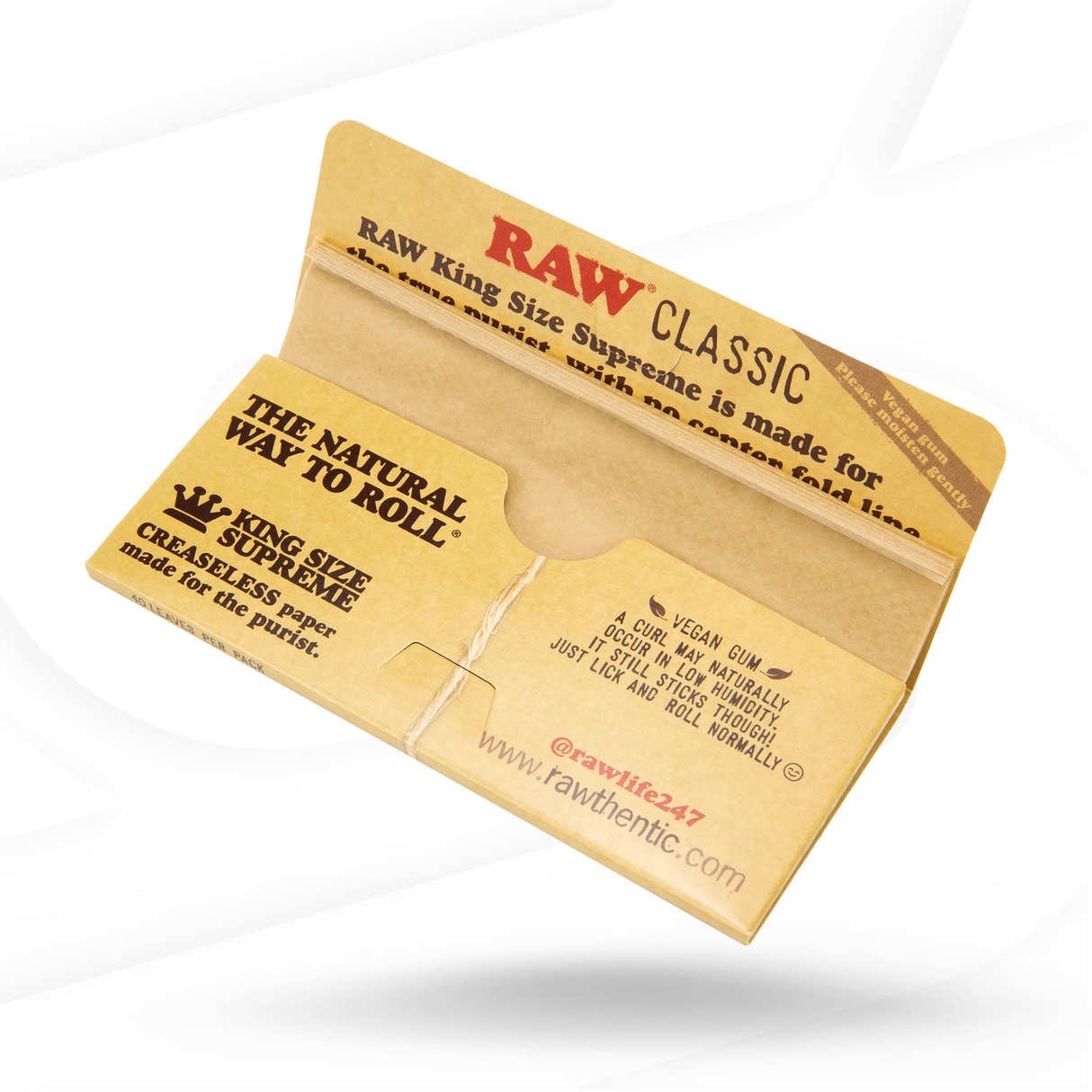 RAW - Classic King Size Supreme Papers (24pk)