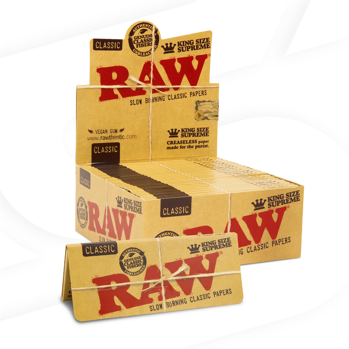RAW - Classic King Size Supreme Papers (24pk)
