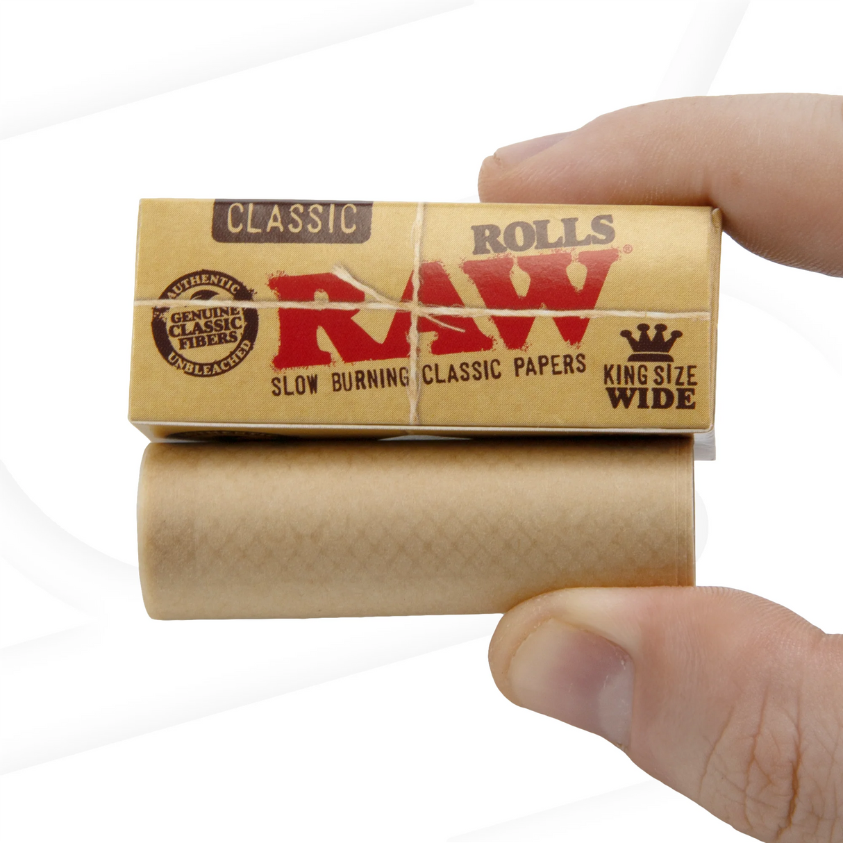 RAW - Classic King Size Wide 3 Meter Rolls (12 packs)