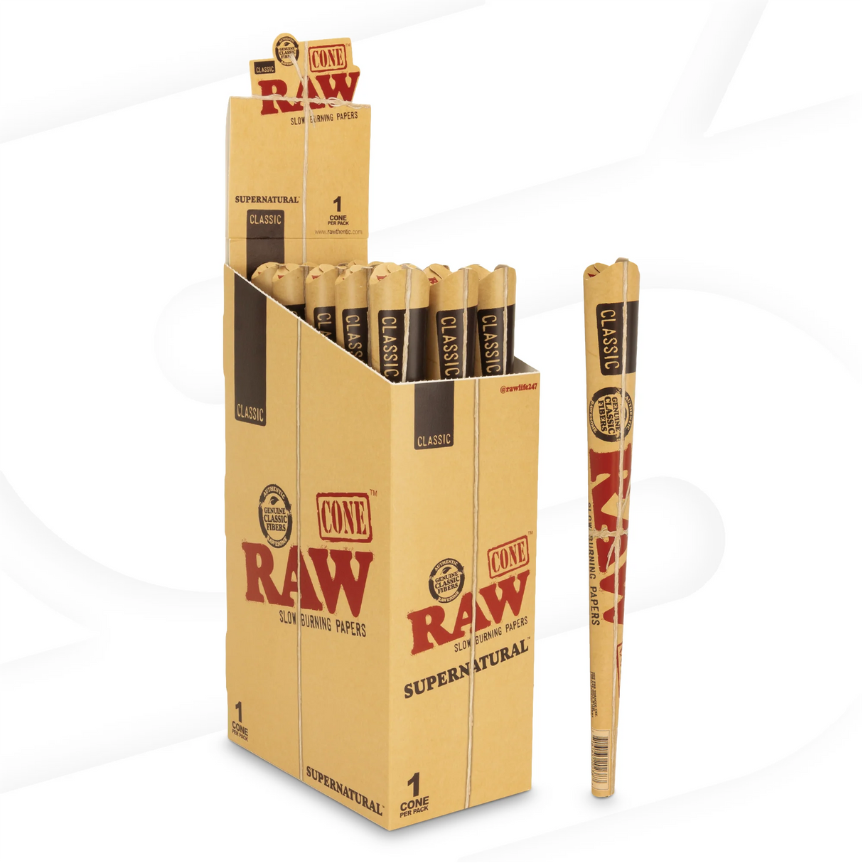 RAW - Classic Supernatural 1 Foot Cone (15 packs)