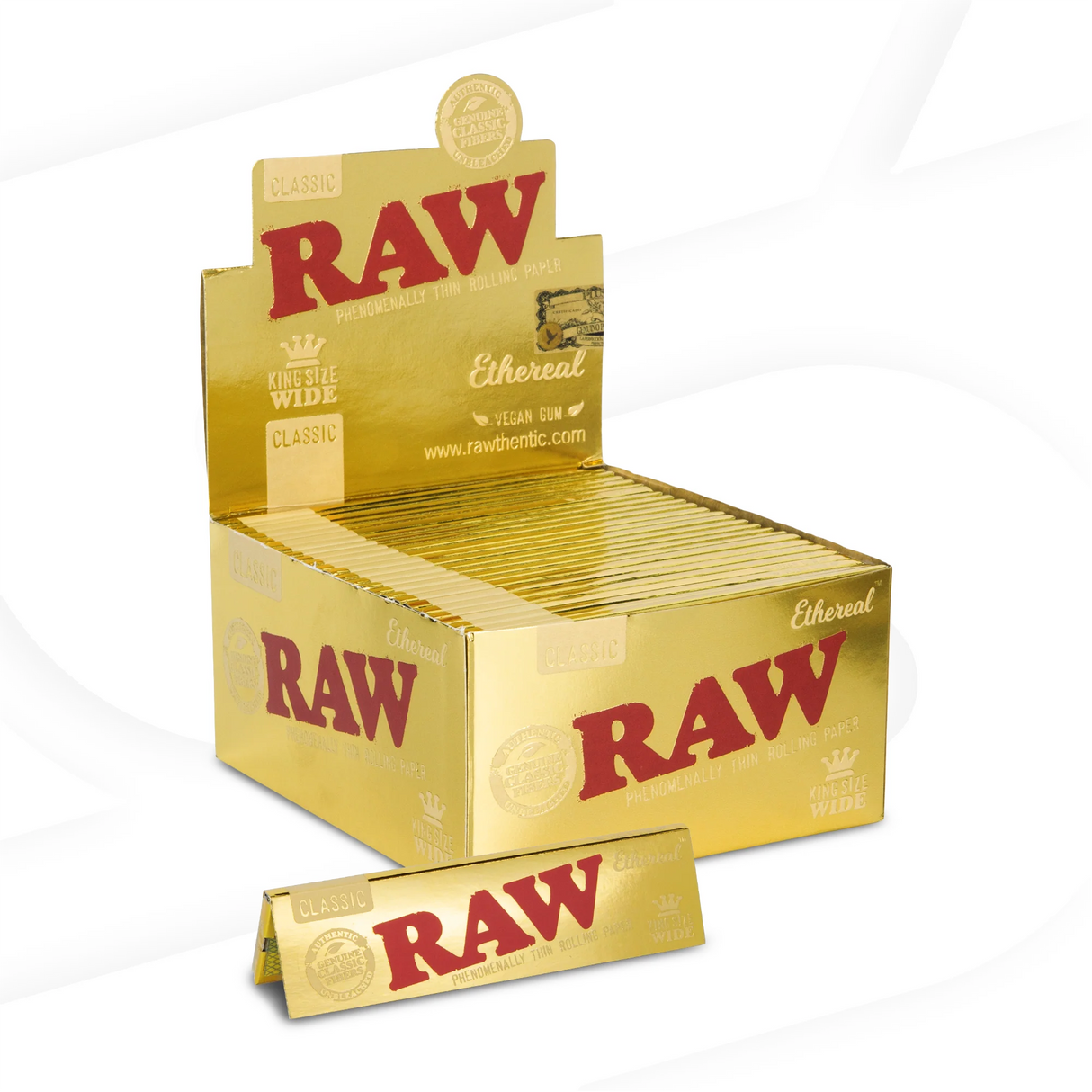 RAW - Ethereal King Size Wide Papers (50pk)