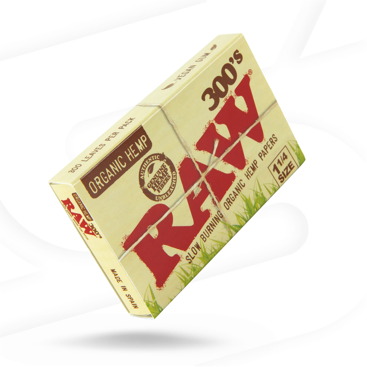RAW - Organic 1 1/4 Papers 300s (20 packs)