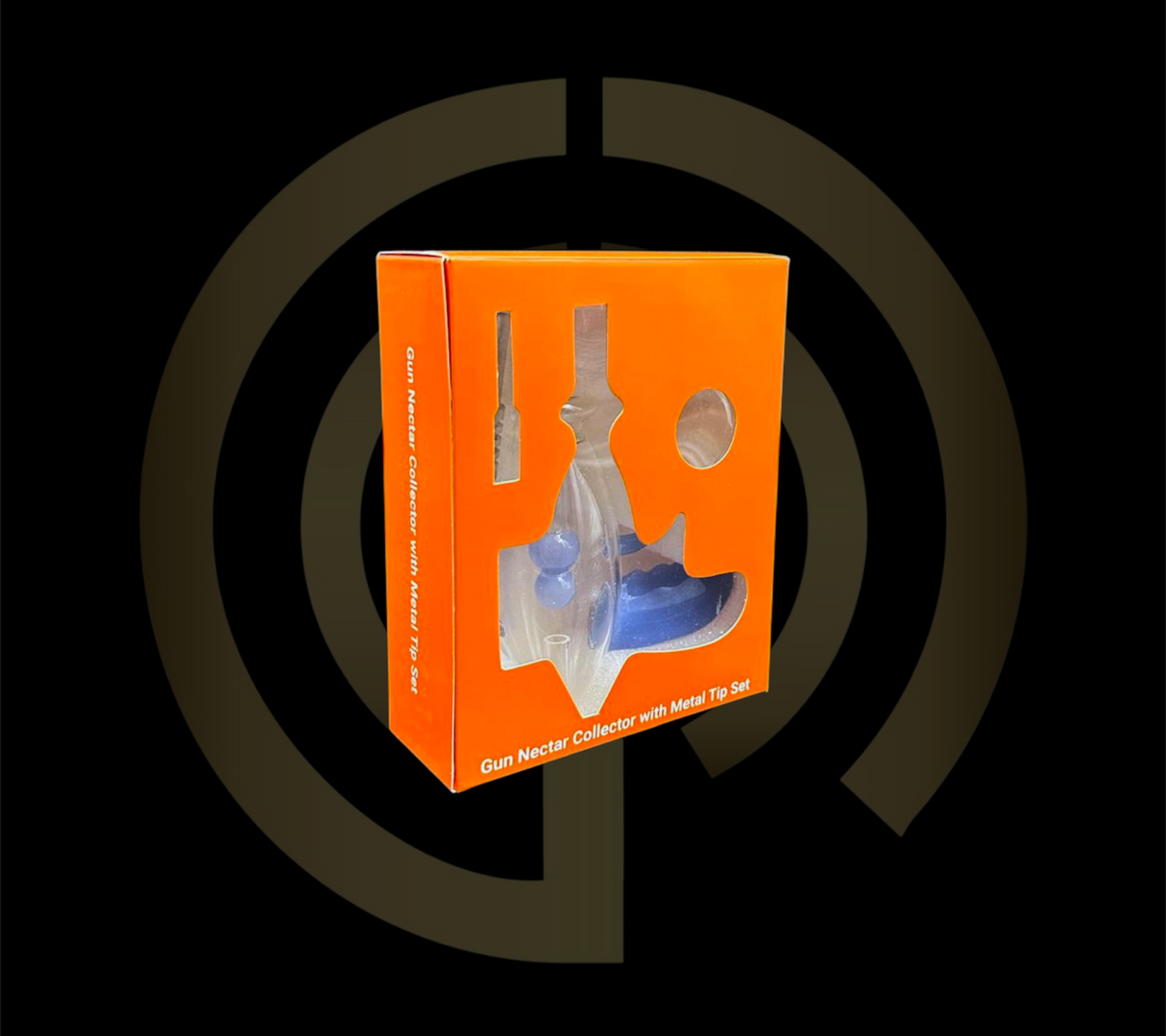 Glass Nectar Collector - Ray Gun (7")