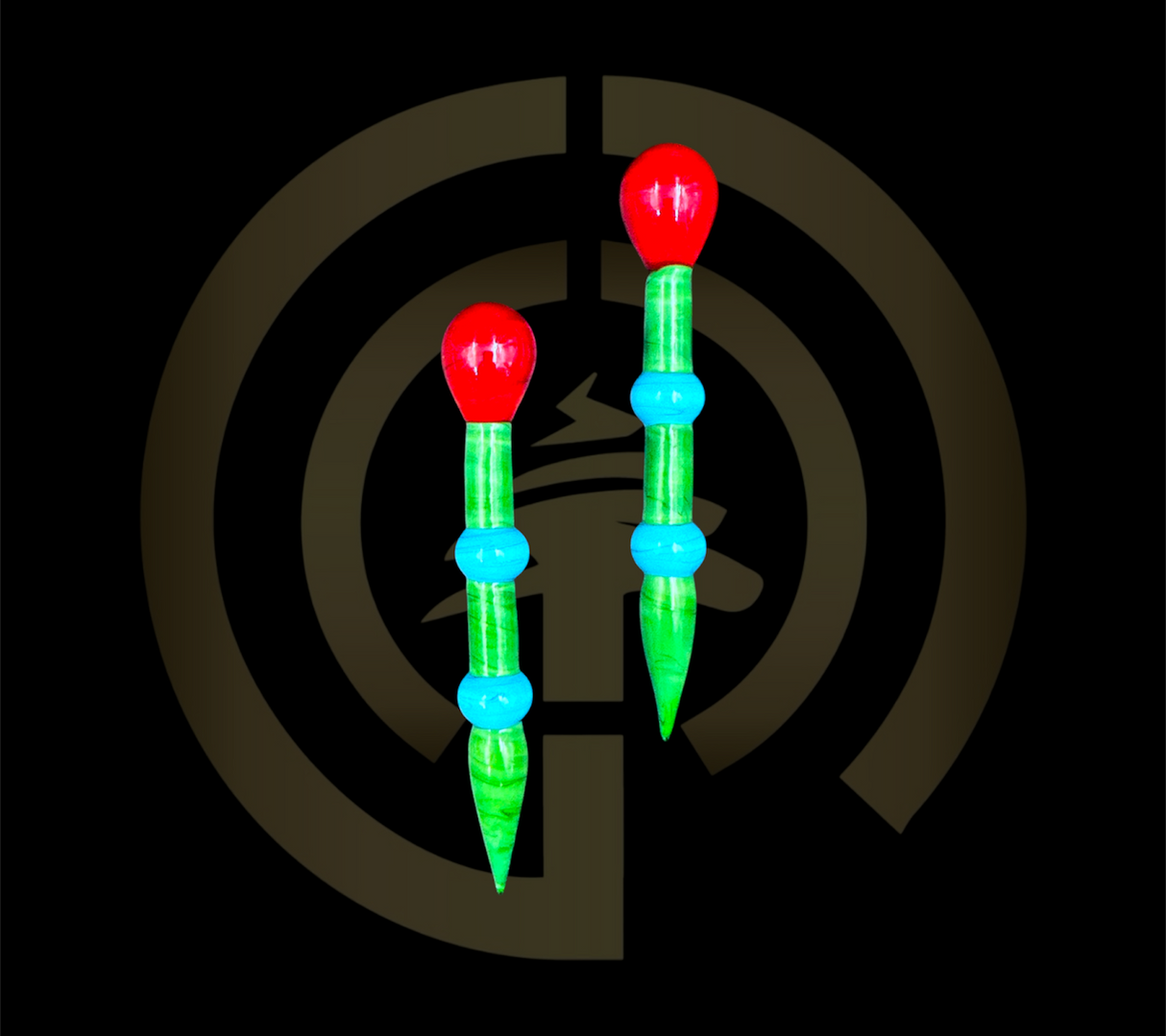 Glass Dab Tool - Red Top (5")