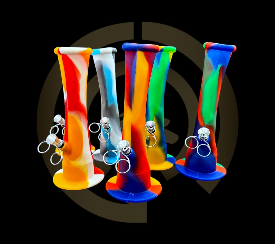 Silicone Water Pipe - Slimmy (9")
