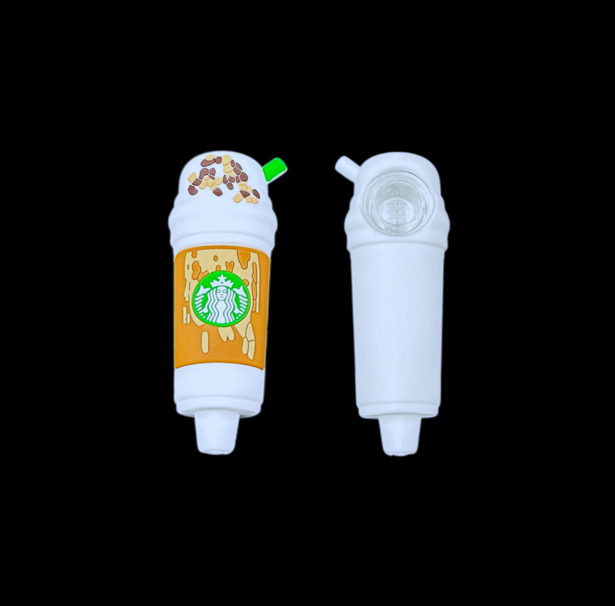 Silicone Hand Pipe - Frappe (4")