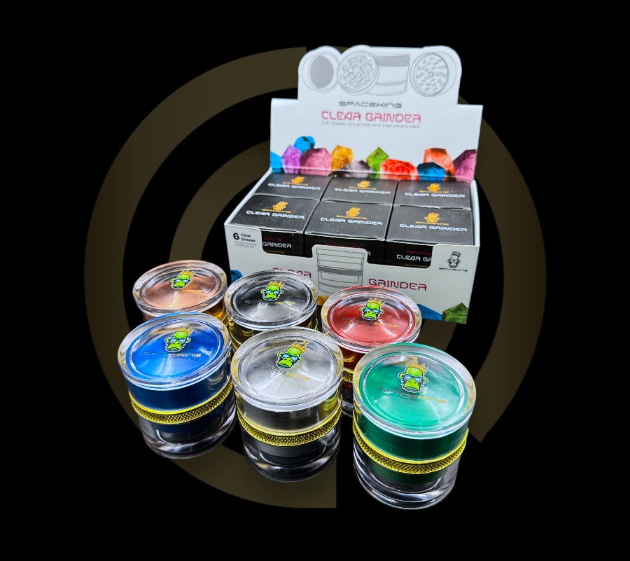 Space King - Clear Grinder (6pcs)