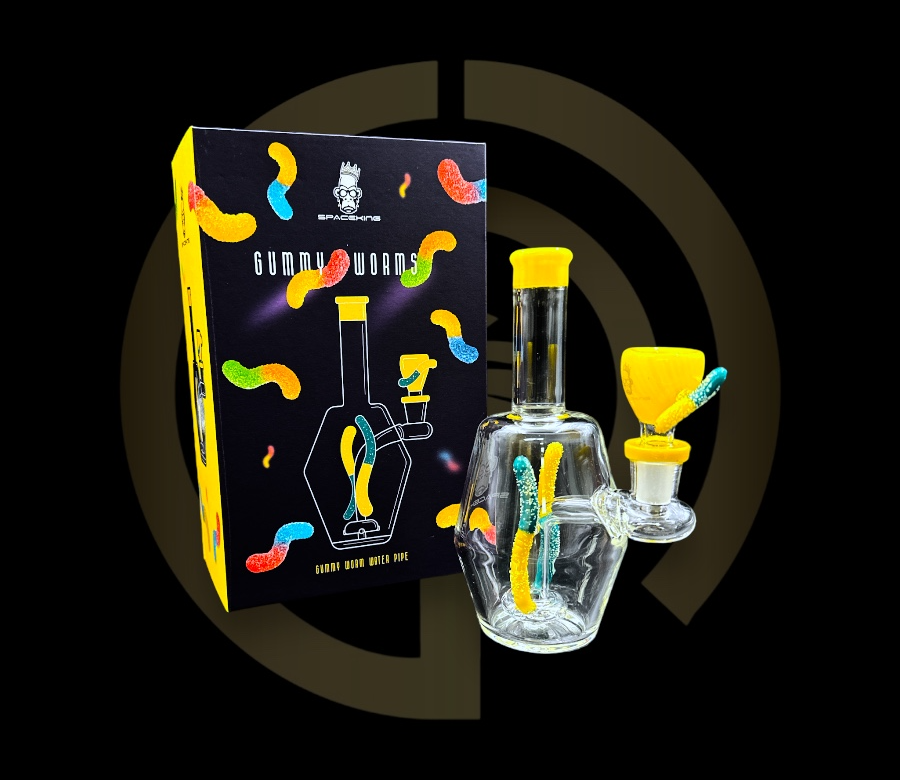 Space King Glass - Gummy Worms