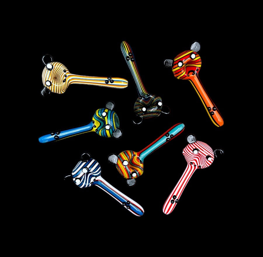 Premium Glass Hand Pipe - Teddy (4.5")
