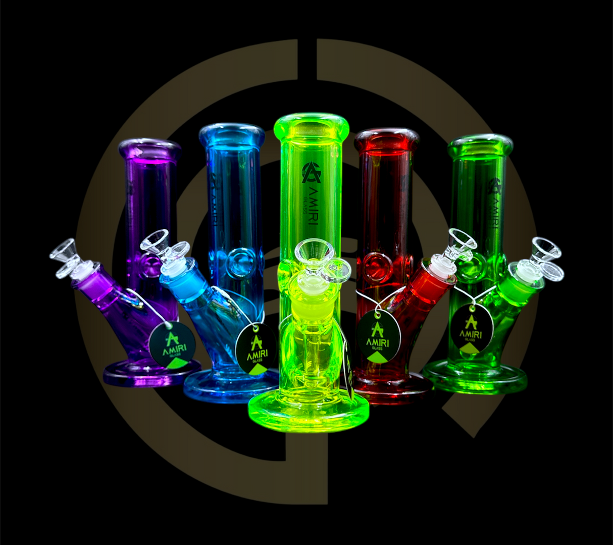 Amiri Glass - Thick Mini Straight (10")