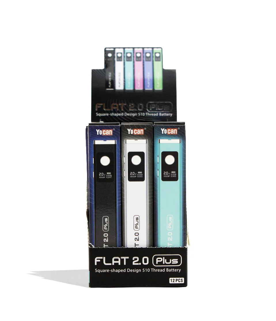 Yocan - Flat Plus 2.0 Cartridge Battery (12ct)