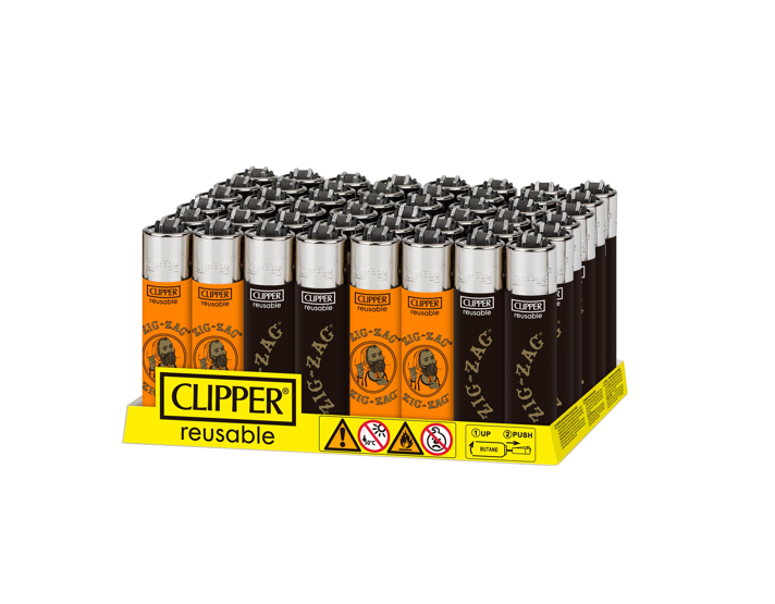 Clipper Lighters - Zig Zag #1 (48pcs)