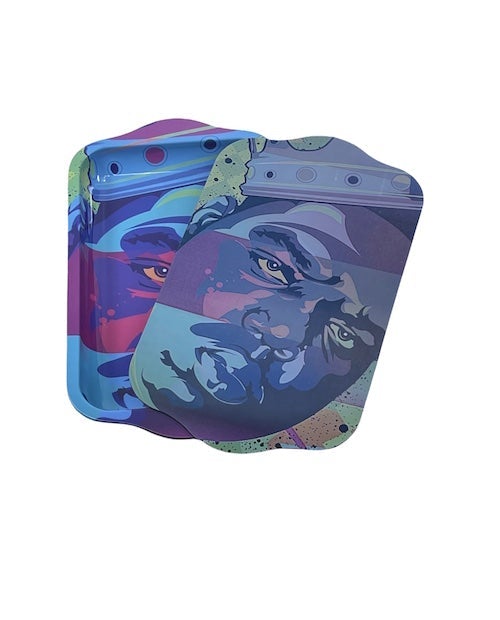 Metal Rolling Tray w/ 3D Magnetic Lid - B.I.G. Memories