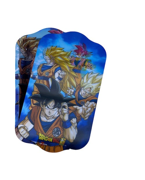 Metal Rolling Tray w/ 3D Magnetic Lid - Dragon Ballers