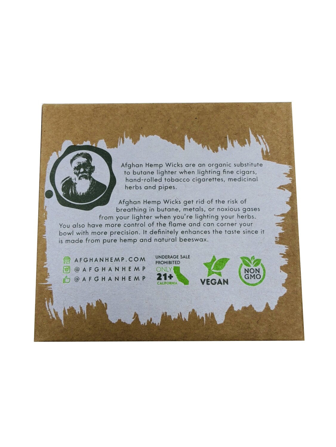 Afghan Hemp - Hemp Wick (20ft)