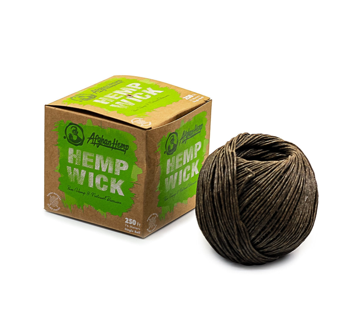 Afghan Hemp - Hemp Wick (250ft)
